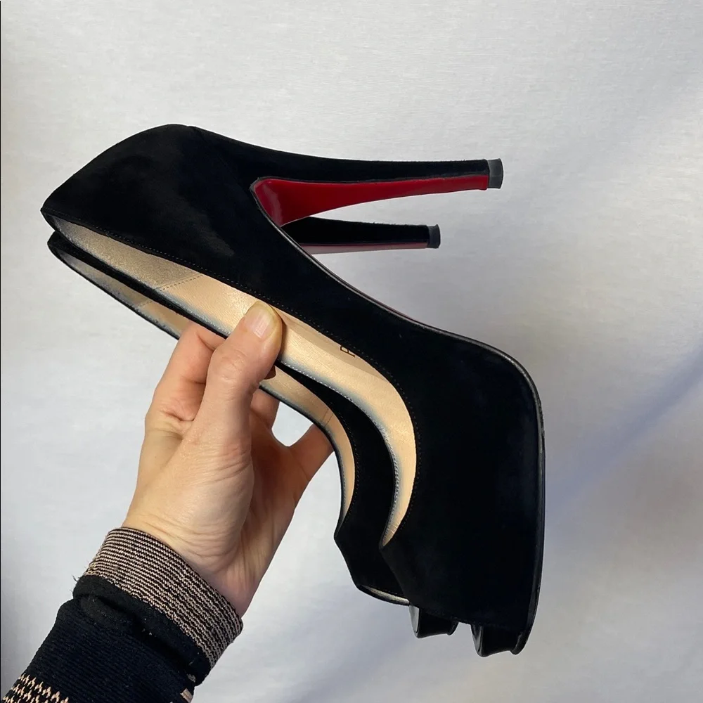 Christian Louboutin sleek black